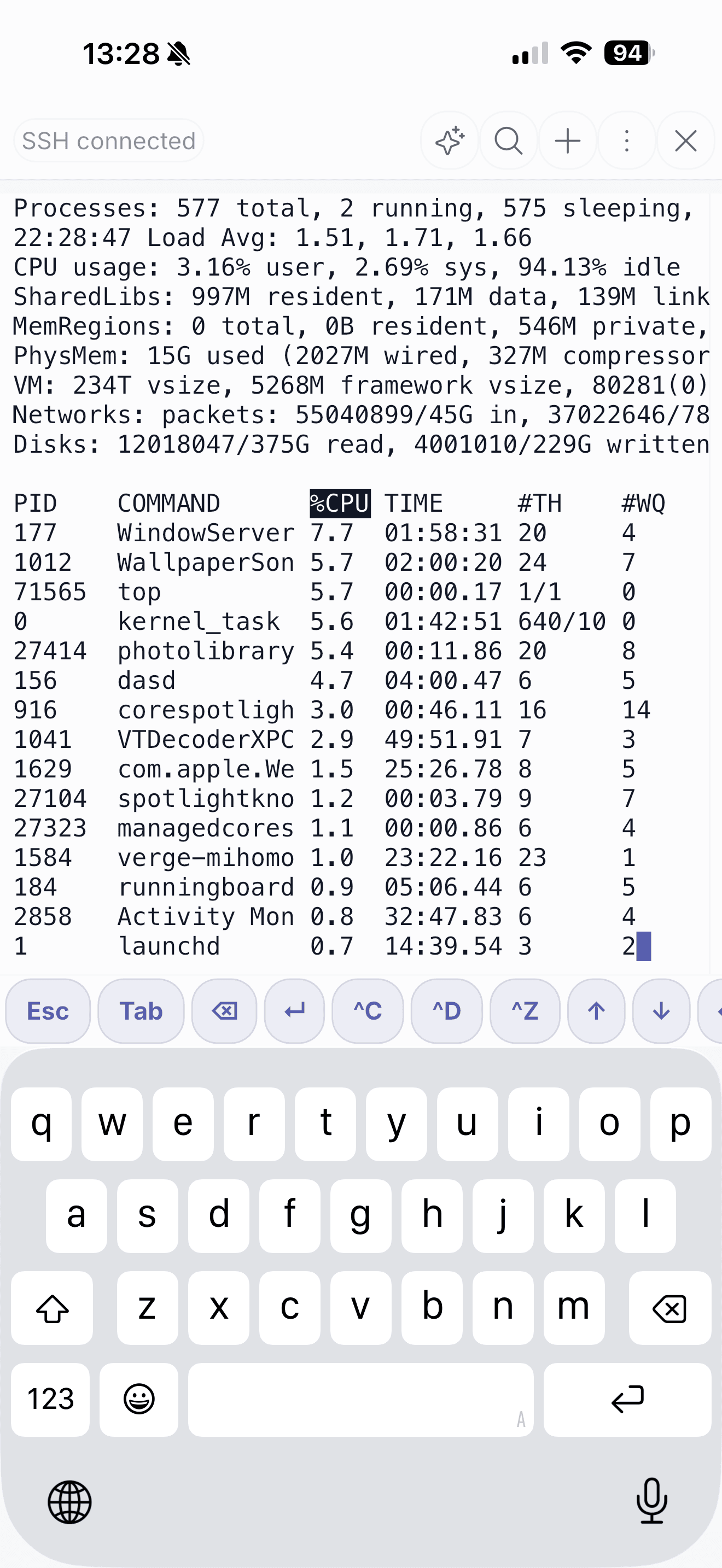 Terminal-first versus workspace-first comparison — phone